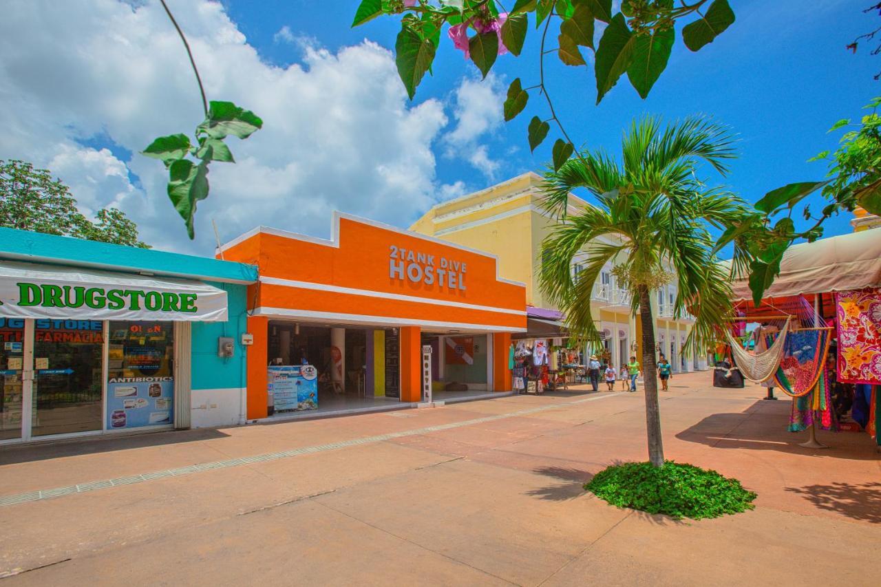 2Tank Dive Hostel Cozumel Exterior photo